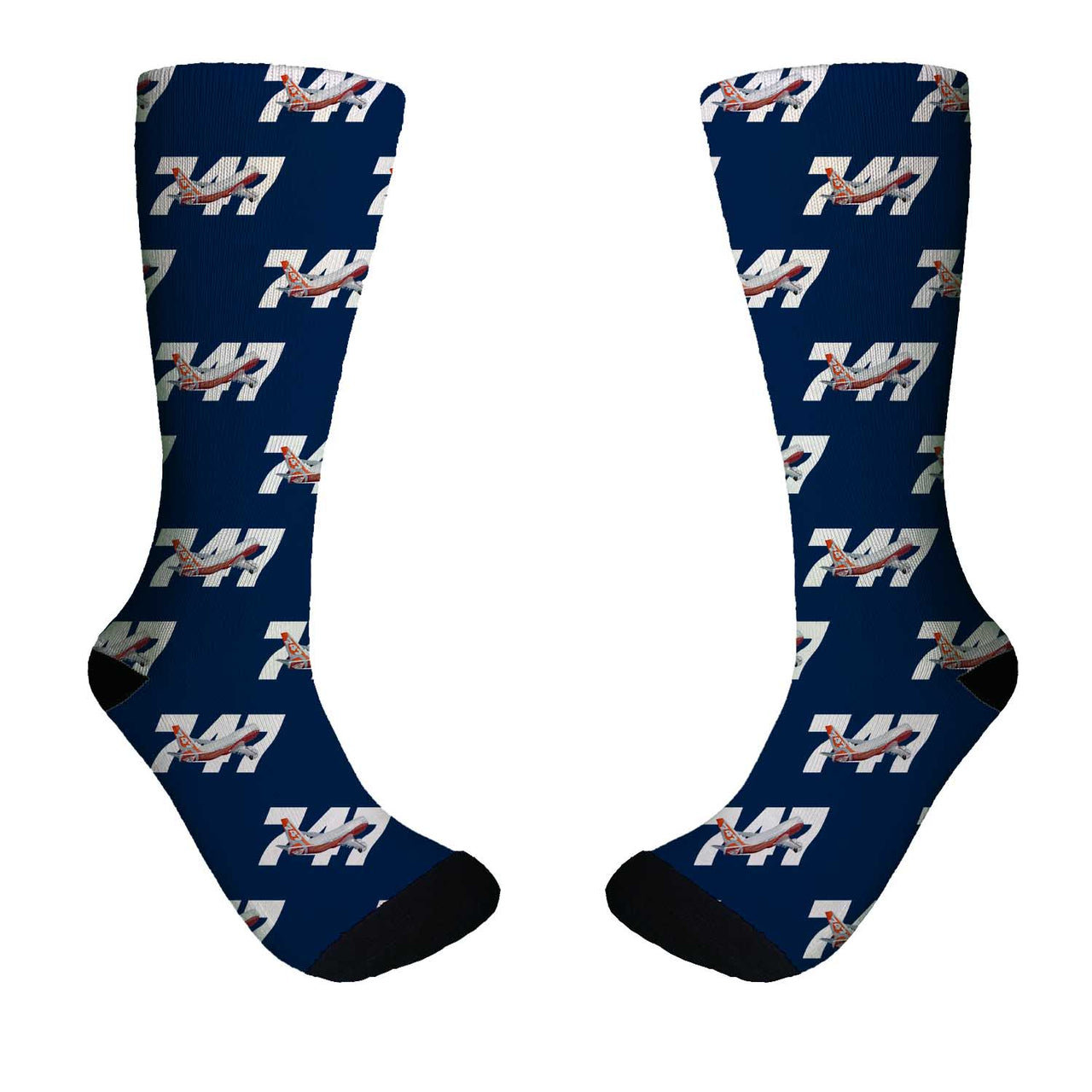 Super Boeing 747 Intercontinental Designed Socks