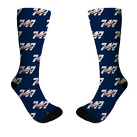 Thumbnail for Super Boeing 747 Intercontinental Designed Socks