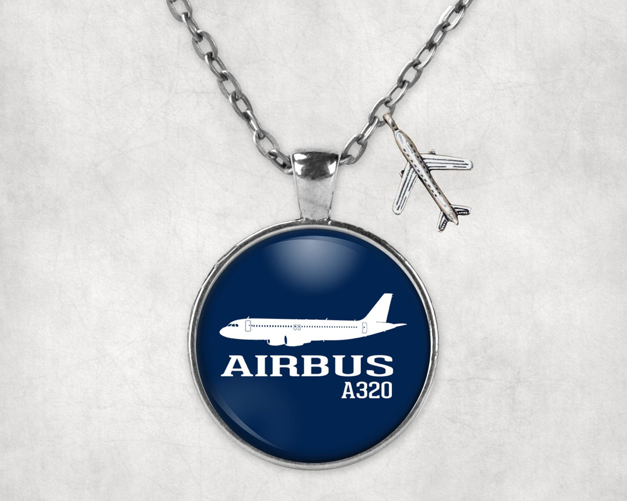 Airbus A320 Printed Designed Necklaces