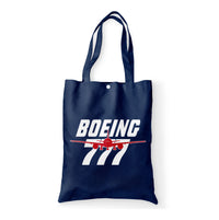 Thumbnail for Amazing Boeing 777 Designed Tote Bags