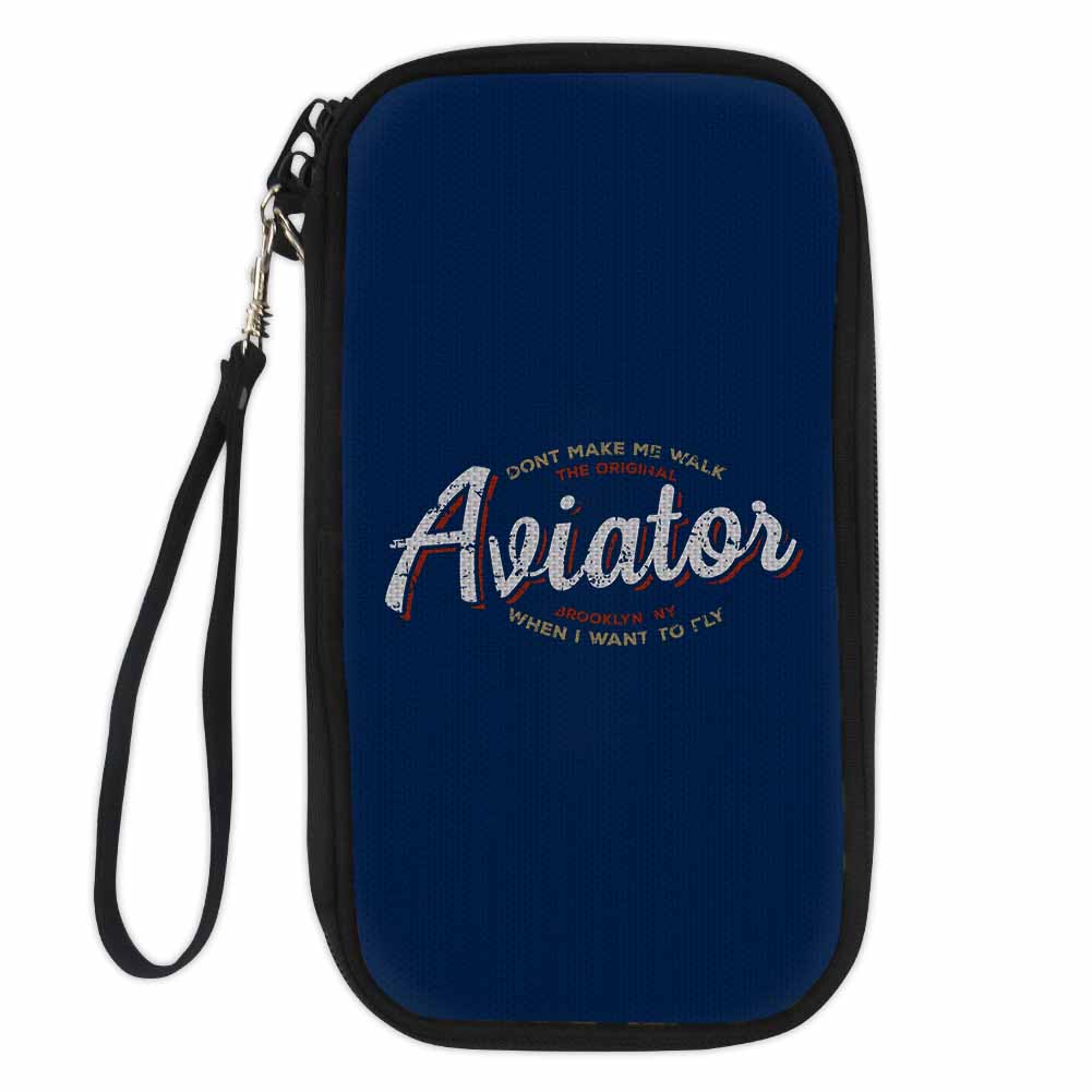 Aviator - Dont Make Me Walk Designed Travel Cases & Wallets