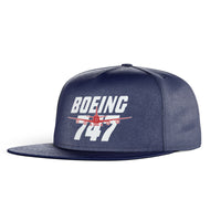 Thumbnail for Amazing Boeing 747 Designed Snapback Caps & Hats