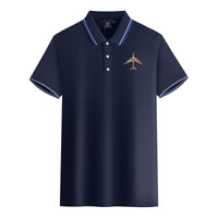 Thumbnail for Colourful Airplane Designed Stylish Polo T-Shirts