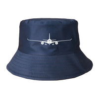 Thumbnail for Airbus A350 Silhouette Designed Summer & Stylish Hats