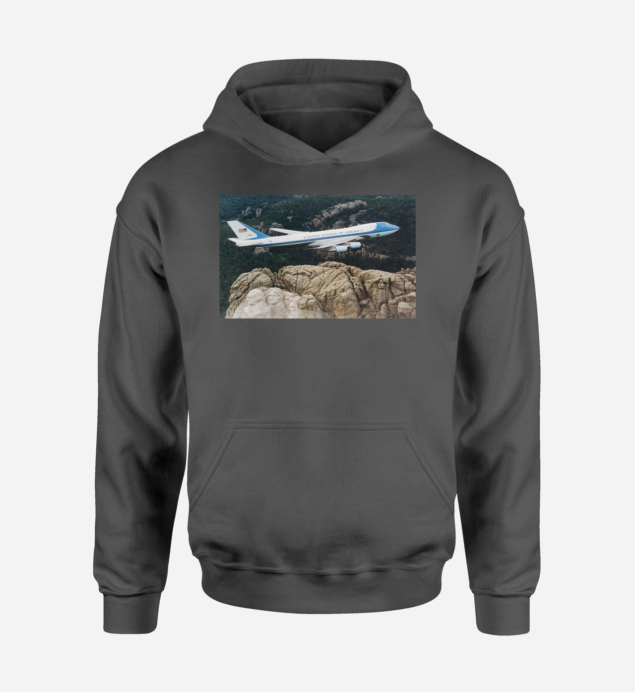 Cruising United States Of America Boeing 747 Designed Hoodies