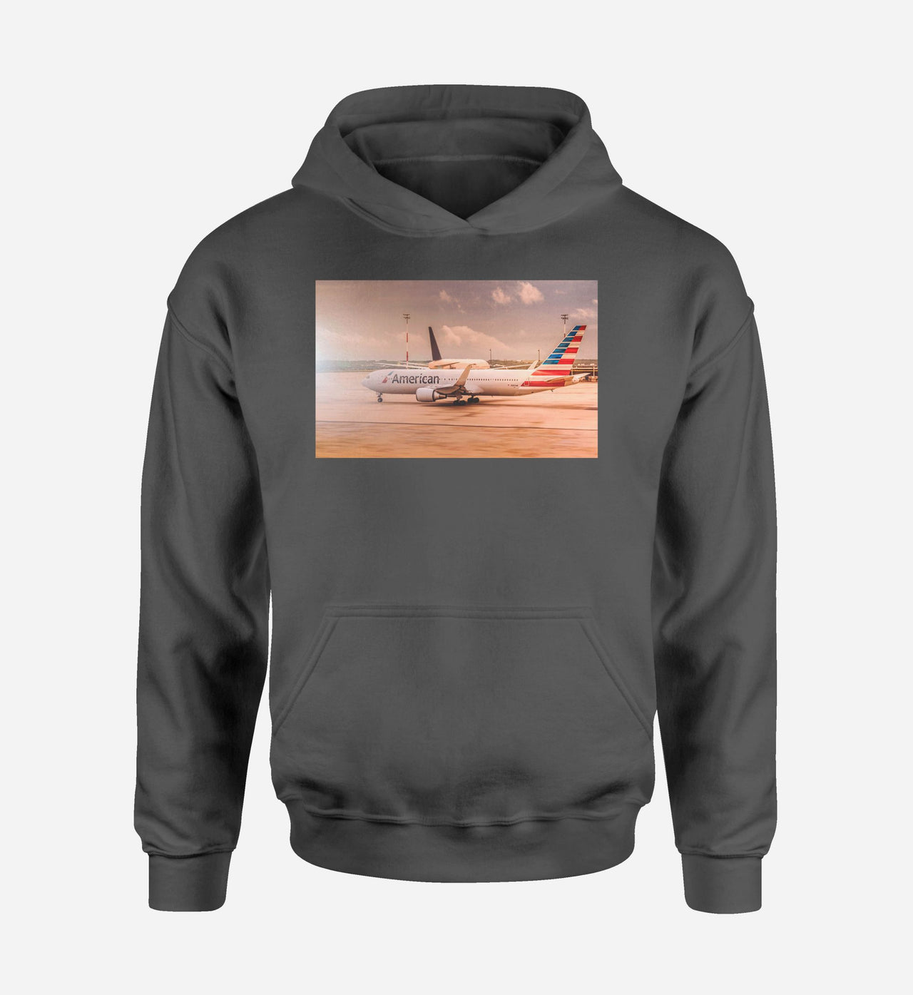 American Airlines Boeing 767 Designed Hoodies