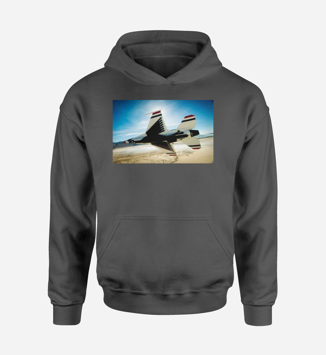 Turning Right Fighting Falcon F16 Designed Hoodies