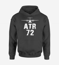 Thumbnail for ATR-72 & Plane Designed Hoodies