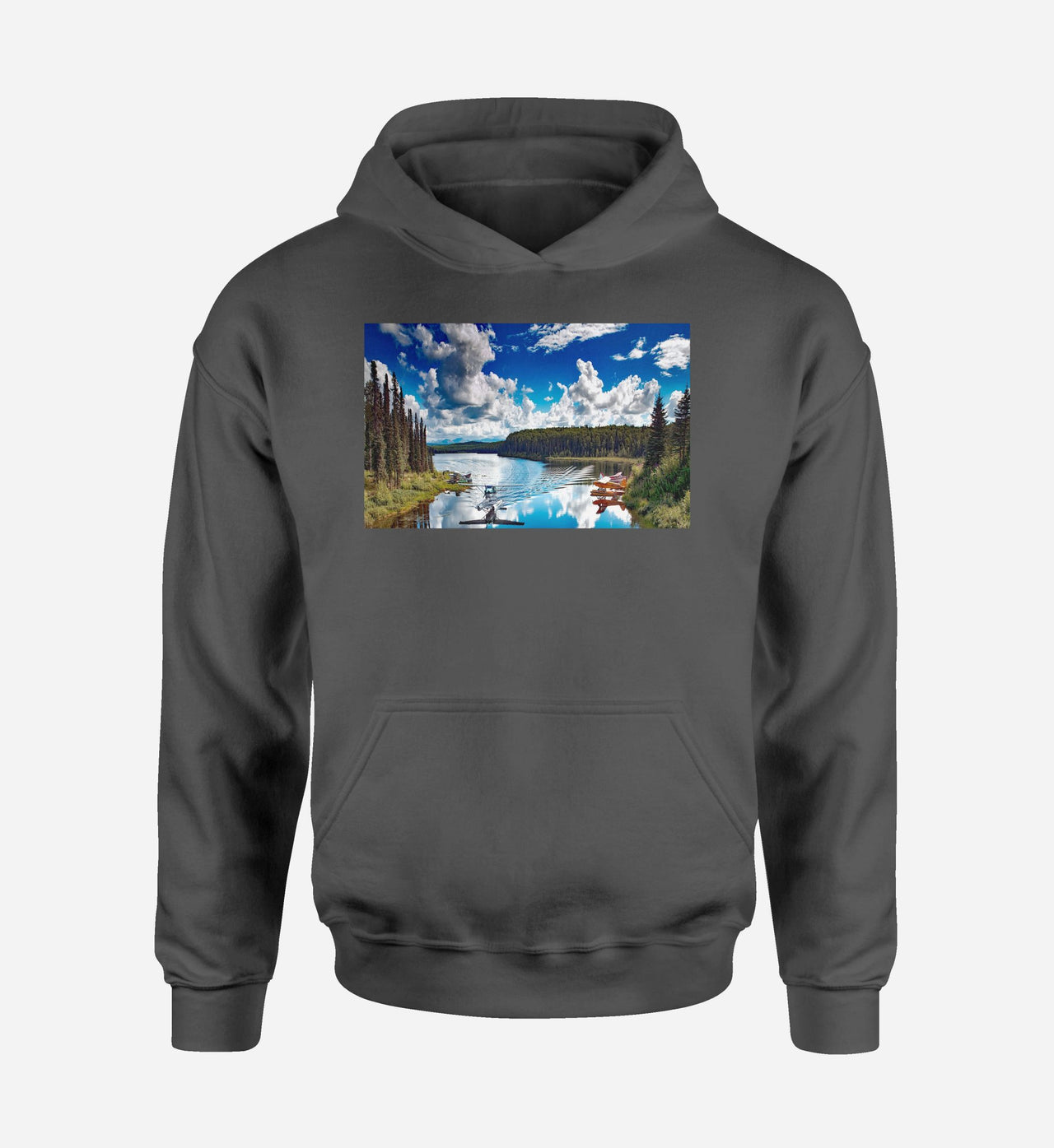 Amazing Scenary & Sea Planes Designed Hoodies