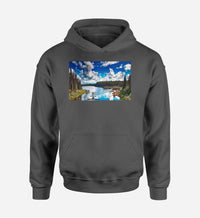 Thumbnail for Amazing Scenary & Sea Planes Designed Hoodies