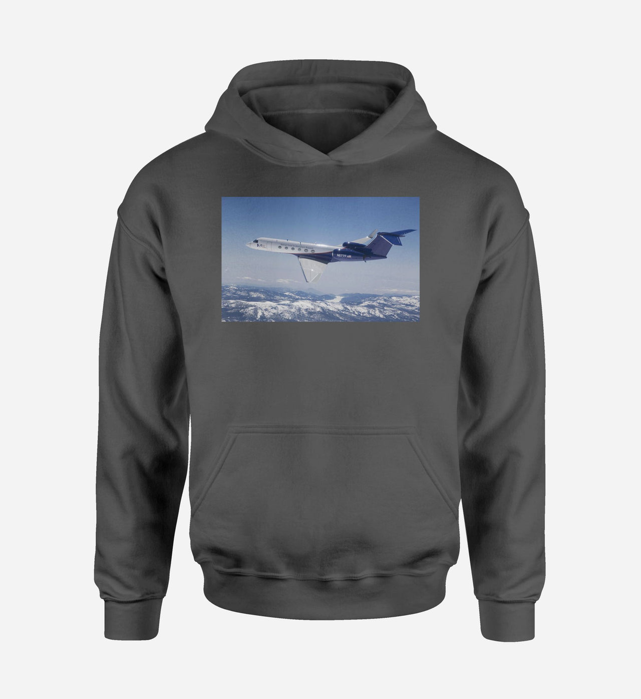 Cruising Gulfstream Jet Designed Hoodies