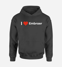 Thumbnail for I Love Embraer Designed Hoodies