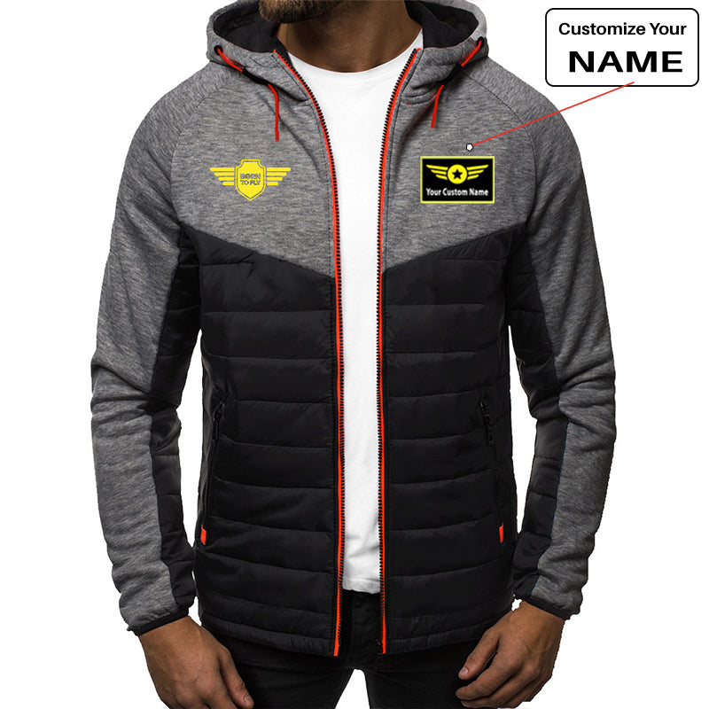 Born To Fly & Badge Designed Sportive Jackets