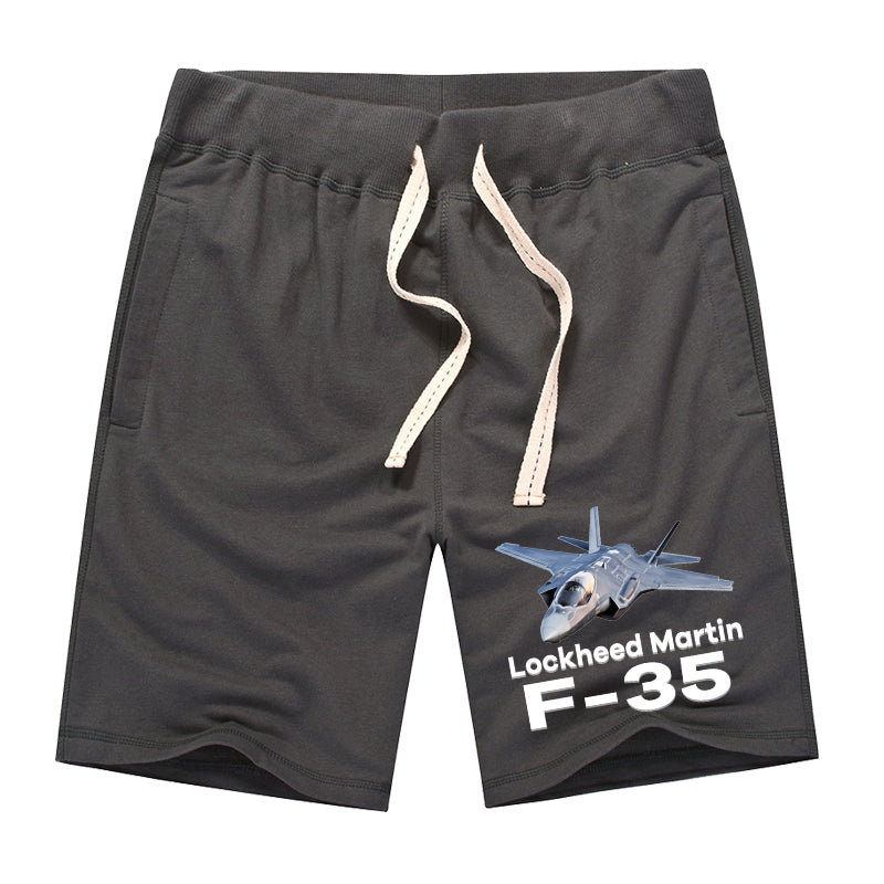 The Lockheed Martin F35 Designed Cotton Shorts