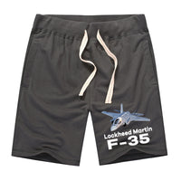 Thumbnail for The Lockheed Martin F35 Designed Cotton Shorts