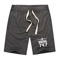 Thumbnail for Boeing 747 & Plane Designed Cotton Shorts