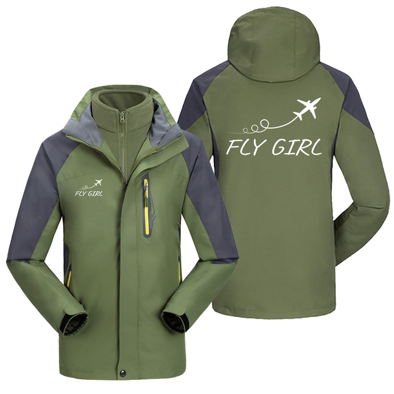 Just Fly It & Fly Girl Designed Thick Skiing Jackets