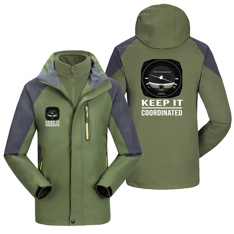 Keep It Coordinated Designed Thick Skiing Jackets