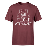 Thumbnail for Trust Me I'm a Flight Attendant Designed T-Shirts