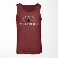 Thumbnail for Boeing 747 Queen of the Skies Designed Tank Tops