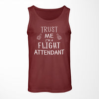 Thumbnail for Trust Me I'm a Flight Attendant Designed Tank Tops