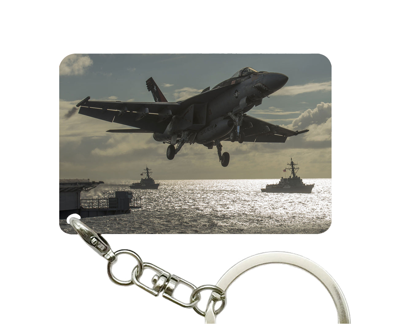 Deparing Jet from Sea Base Designed Key Chains