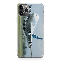 Thumbnail for Departing Airbus A380 with Original Livery Designed iPhone Cases