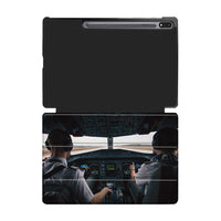 Thumbnail for Departing Aircraft's Cockpit Designed Samsung Tablet Cases