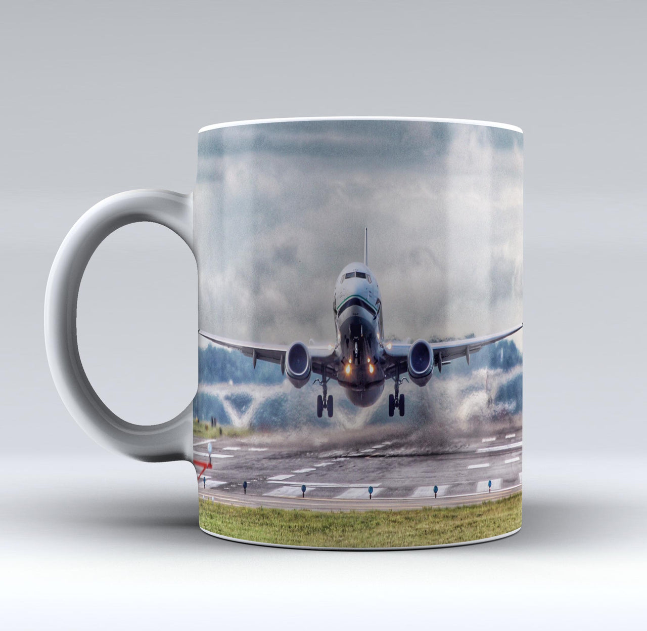 Departing Boeing 737 Designed Mugs