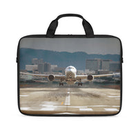 Thumbnail for Departing Boeing 787 Dreamliner Designed Laptop & Tablet Bags