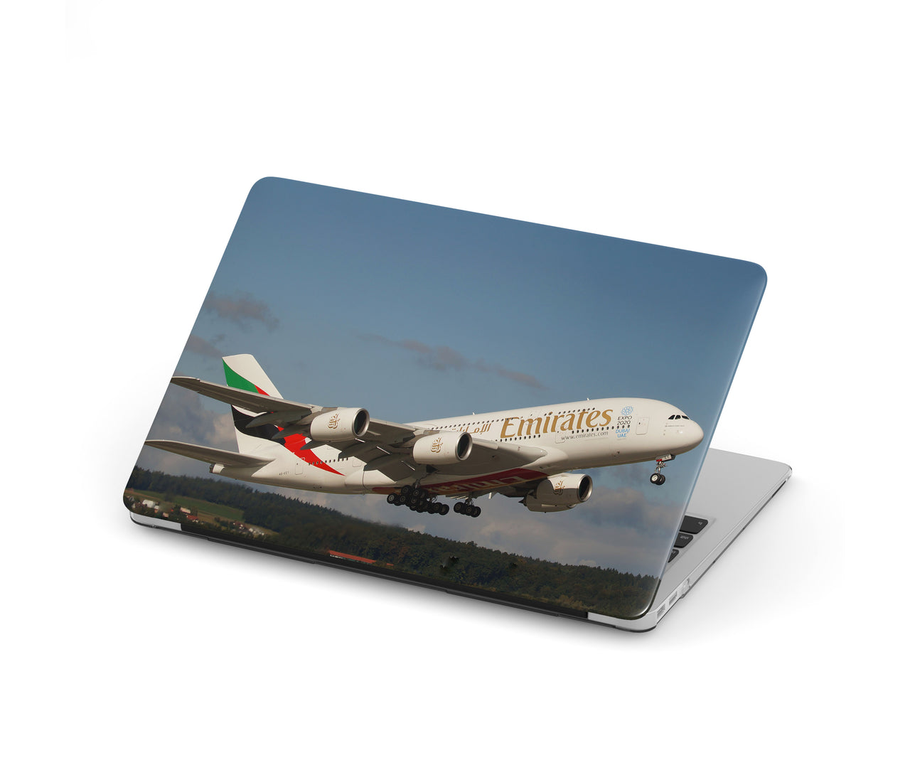 Departing Emirates A380 Designed Macbook Cases