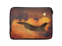 Thumbnail for Departing Fighting Falcon F16 Designed Laptop & Tablet Cases