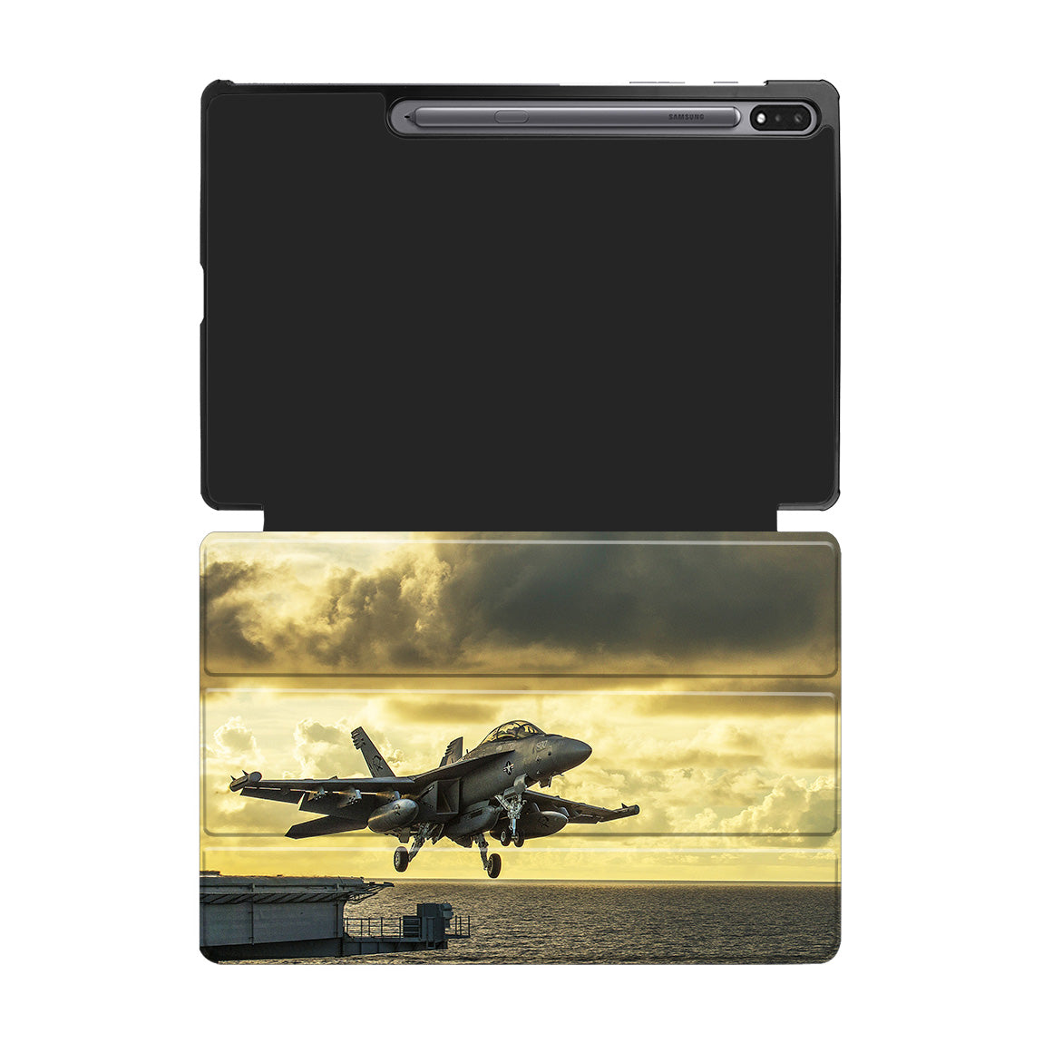 Departing Jet Aircraft Designed Samsung Tablet Cases