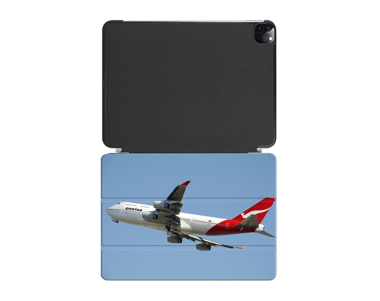 Departing Qantas Boeing 747 Designed iPad Cases