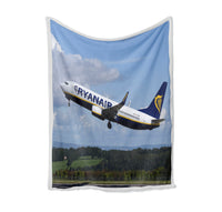 Thumbnail for Departing Ryanair's Boeing 737 Designed Bed Blankets & Covers