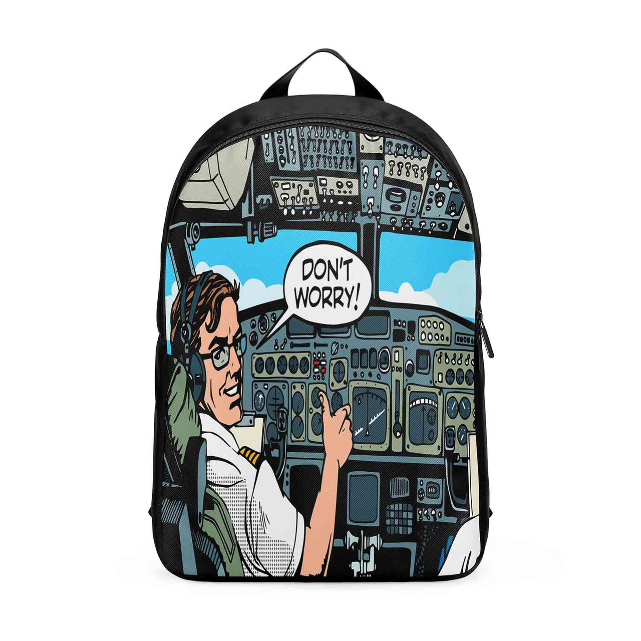 Don't Worry Thumb Up Captain Designed Backpacks