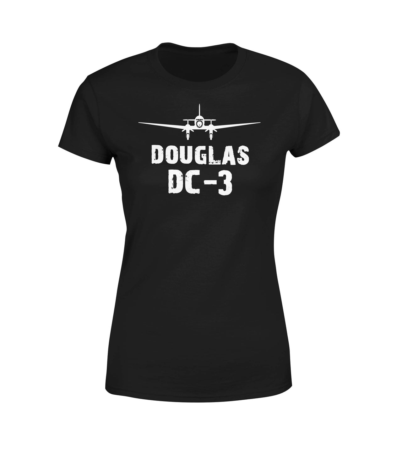 Douglas DC-3 & Plane Designed Women T-Shirts