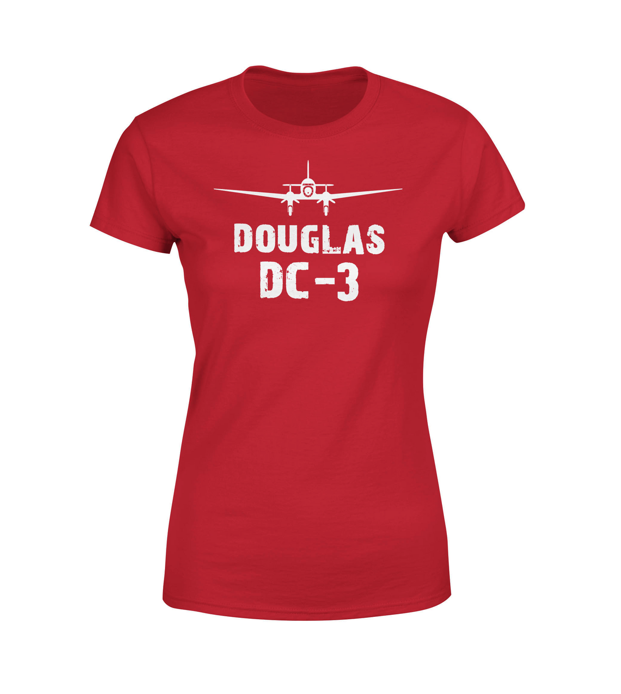 Douglas DC-3 & Plane Designed Women T-Shirts