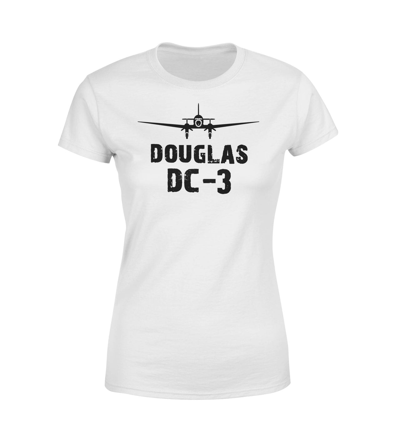 Douglas DC-3 & Plane Designed Women T-Shirts