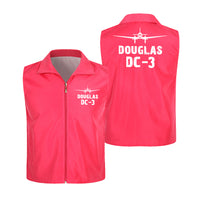 Thumbnail for Douglas DC-3 & Plane Designed Thin Style Vests