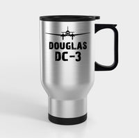 Thumbnail for Douglas DC-3 & Plane Designed Travel Mugs (With Holder)