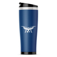 Thumbnail for Drone Silhouette Designed Travel Mugs