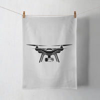 Thumbnail for Drone Silhouette Designed Towels