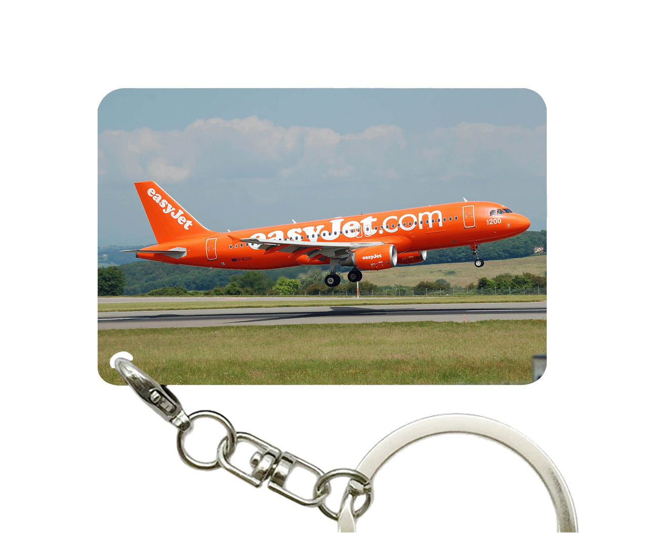 EasyJet's 200th Aircraft Designed Key Chains