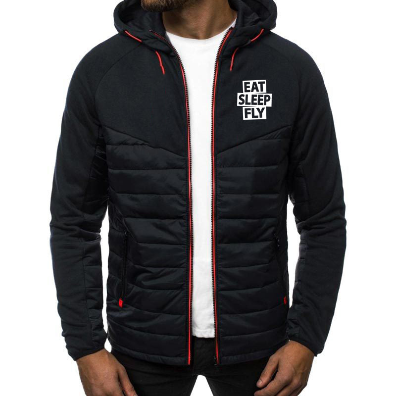 Eat Sleep Fly Designed Sportive Jackets