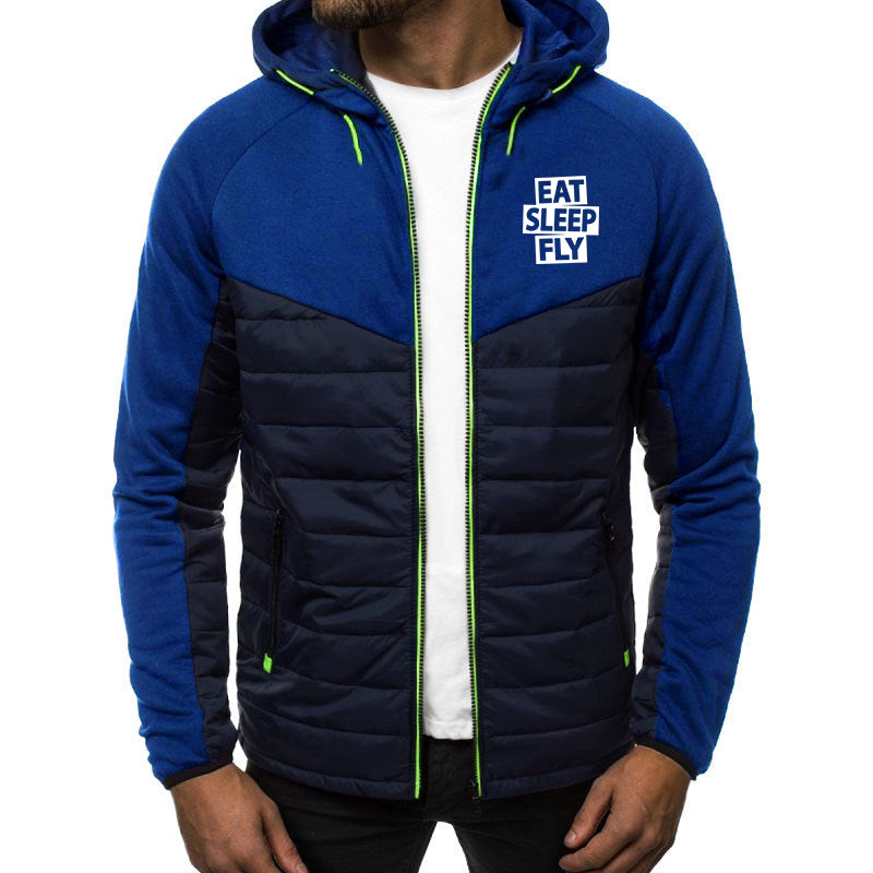 Eat Sleep Fly Designed Sportive Jackets