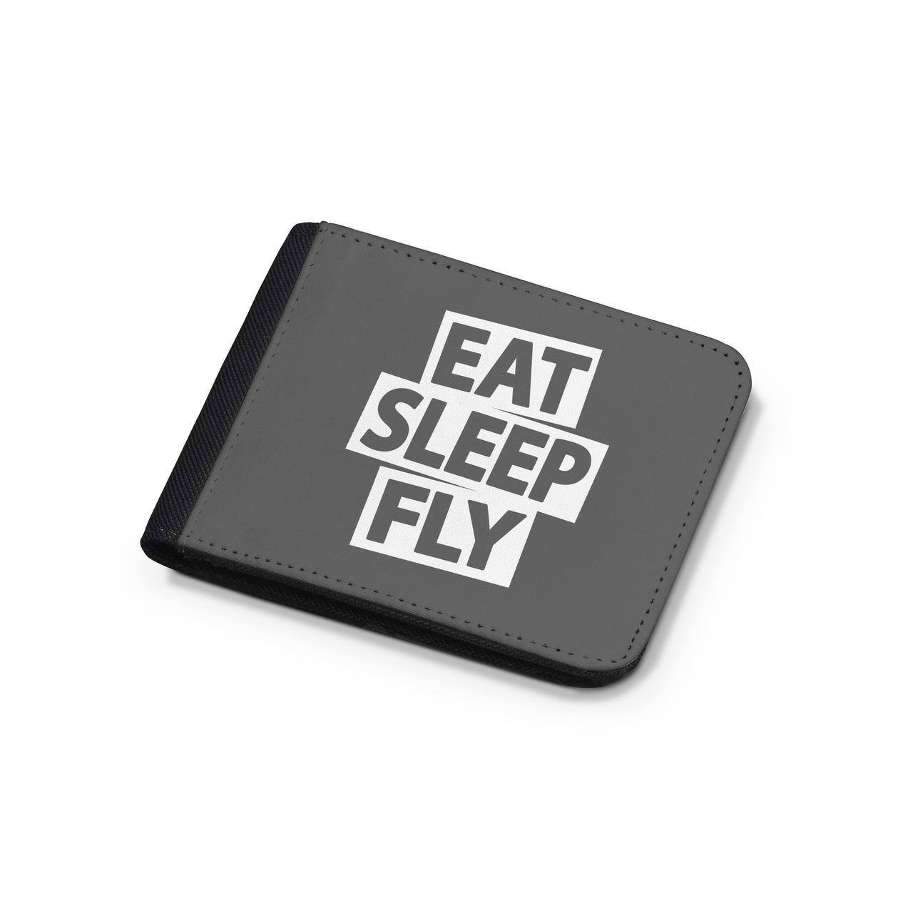 Eat Sleep Fly Designed Wallets