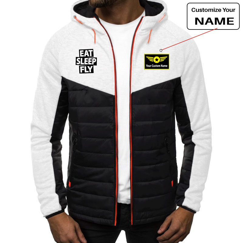 Eat Sleep Fly Designed Sportive Jackets