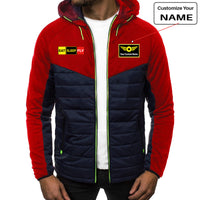 Thumbnail for Eat Sleep Fly (Colourful) Designed Sportive Jackets