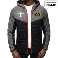 Thumbnail for Eat Sleep Fly & Propeller Designed Sportive Jackets